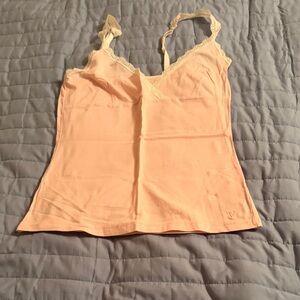 Victoria's Secret Pale Peach Lace-Trim Camisole